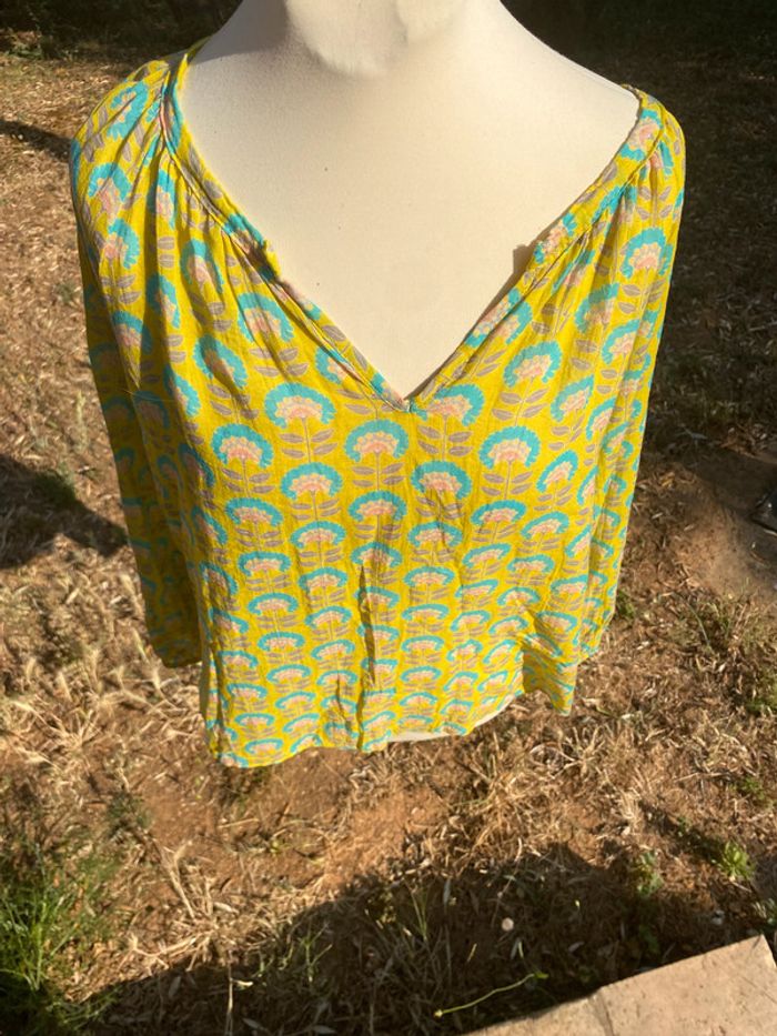 Blouse tunique Banditas imprimé - photo numéro 3