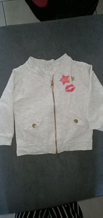 Gilet veste 2 ans Charlie & Prune