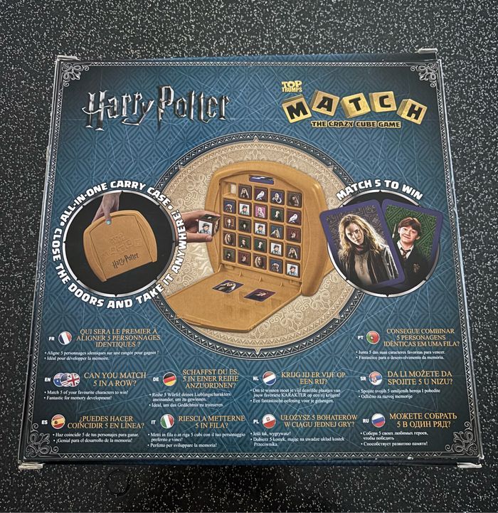 Harry Potter - jeu de société Match doré - photo numéro 2
