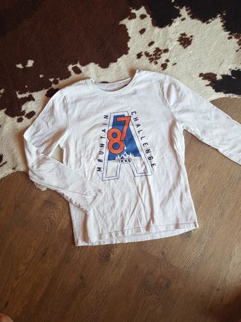 Tee shirt manches longues ikks garçon 12ans