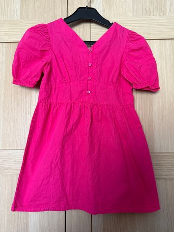 Robe été rose fuchsia KIABI t.5ans