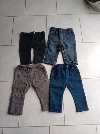 Pantalons 6 mois