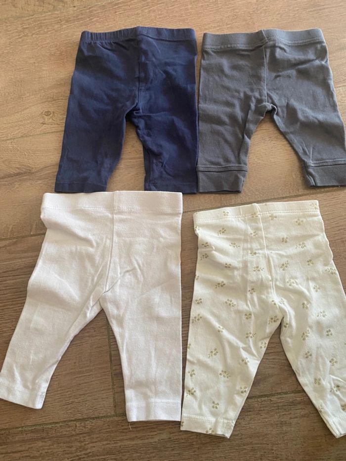 Lot de 4 leggings 3 mois - photo numéro 6