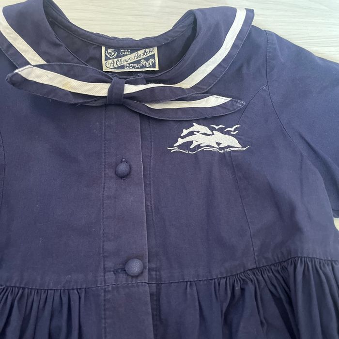 Lot 2 robes vintage 4-5ans - photo numéro 4