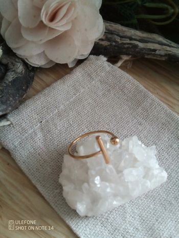 Bague fine et épurée en acier inoxydable