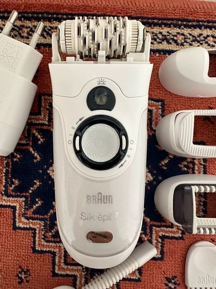 épilateur électrique sans fil étanche et rechargeable Braun Silk Epil wet&dry - photo numéro 3