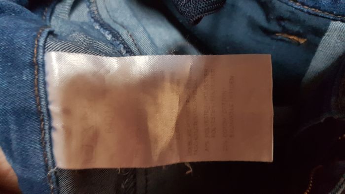 Jeans fille 5-6 ans bleu - photo numéro 3