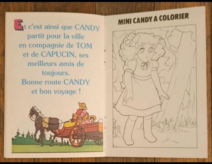 Ancien livret Candy collection mini N°5 Voyage 1978 vintage - photo numéro 6