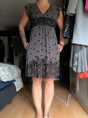 Robe grise Promod taille 38