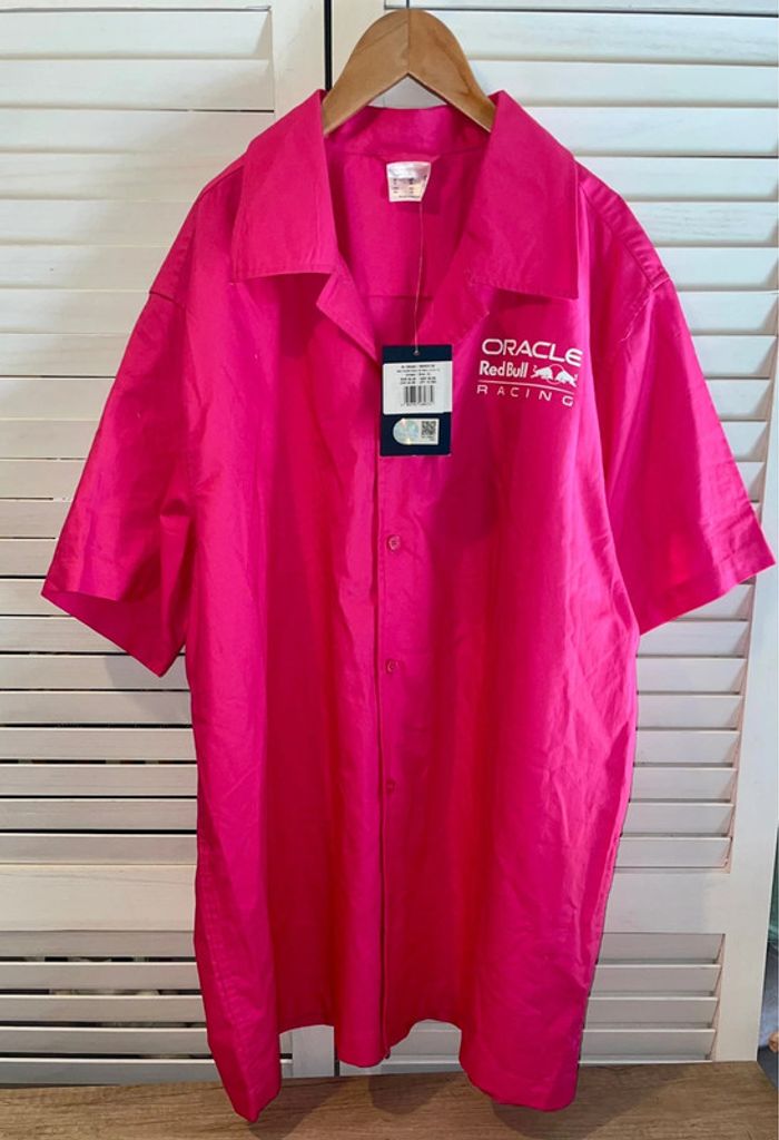 Blouse rose fushia Red Bull txl
