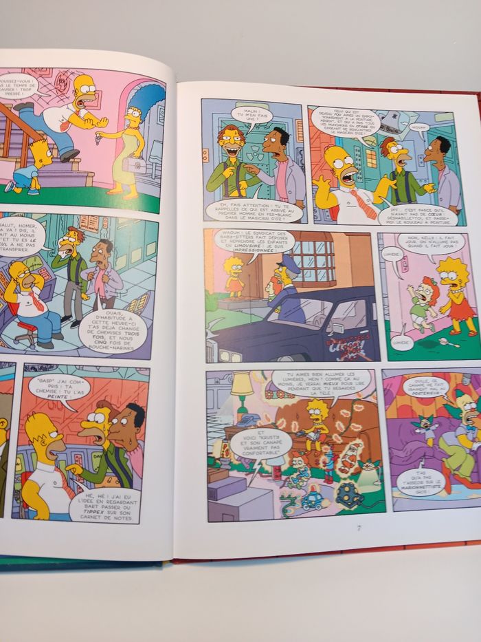 Livre Bande dessinée les Simpson Quelle bidonnade - photo numéro 5
