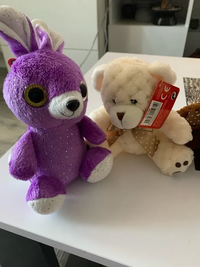 Lot de mini peluches kalidou - photo numéro 2