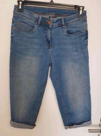 Jean  pantacourt  taille  42
