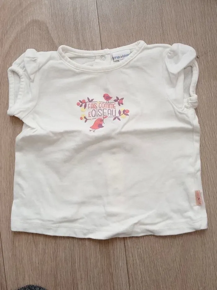 lot de 3 T-shirt MC 6M - photo numéro 3