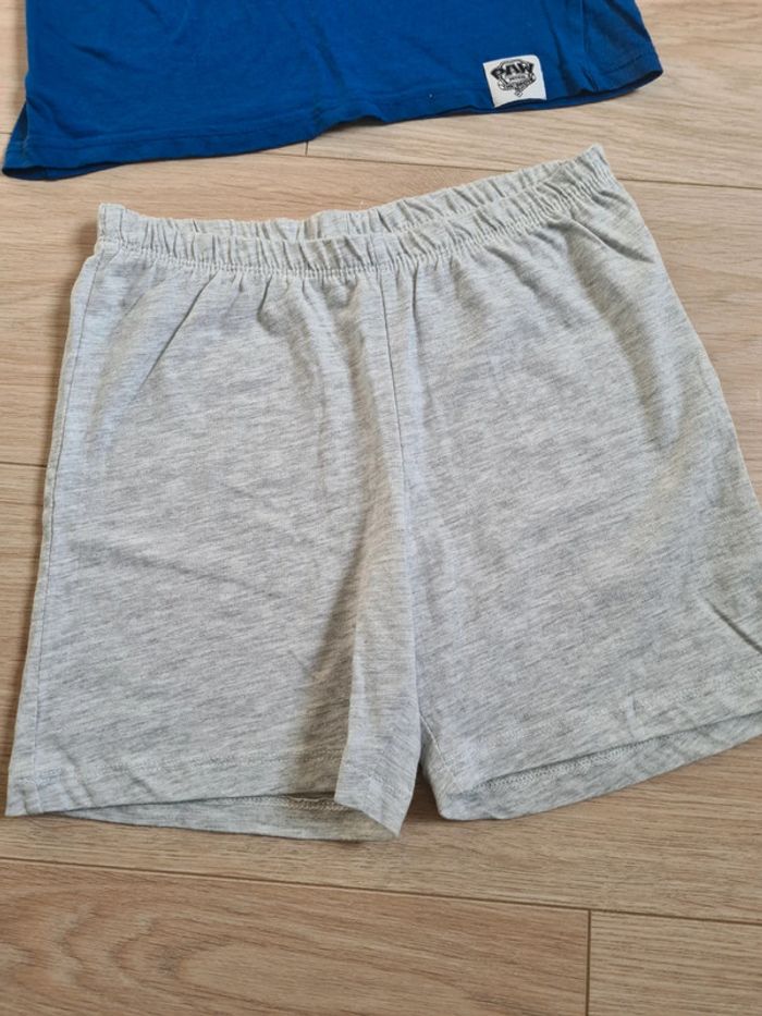 Tee-shirt et short Pat patrouille 6/8 ans - photo numéro 2