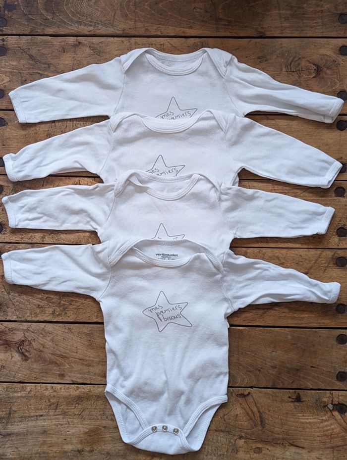 Lot de 7 bodies Verbaudet - taille 6 mois - photo numéro 2