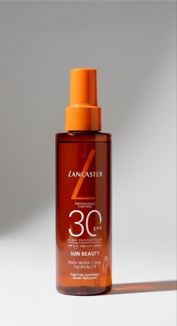 Huile sèche corps lancaster 