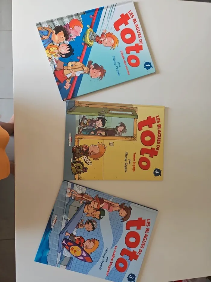 3 livres les blagues de toto