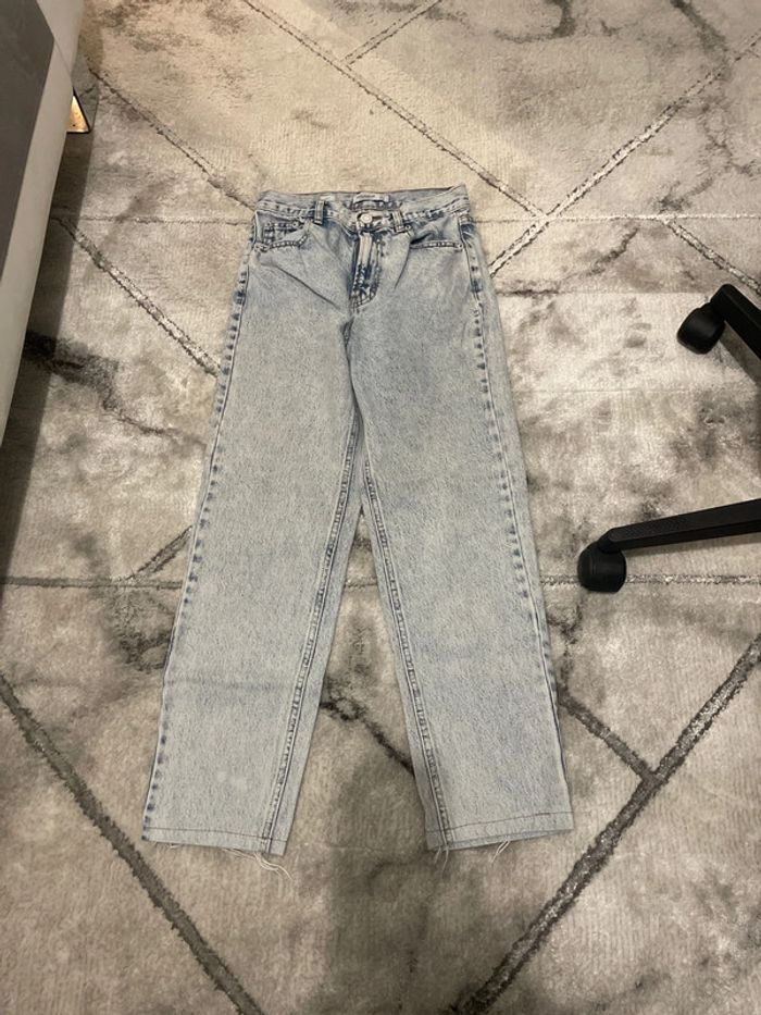 Jean bleu mom - photo numéro 1