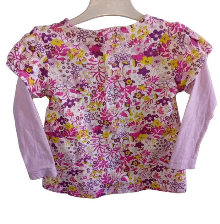 T-shirt manches longues 2 ans fille - photo numéro 2