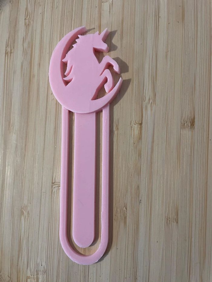 Marque page licorne - photo numéro 2