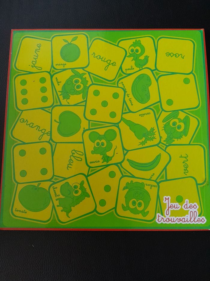 Plateau de jeu double jeu de l'oie jeu des trouvailles - photo numéro 2