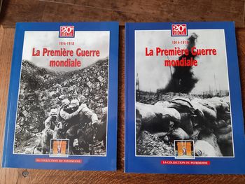 lot 2 livres sur la Première Guerre Mondiale