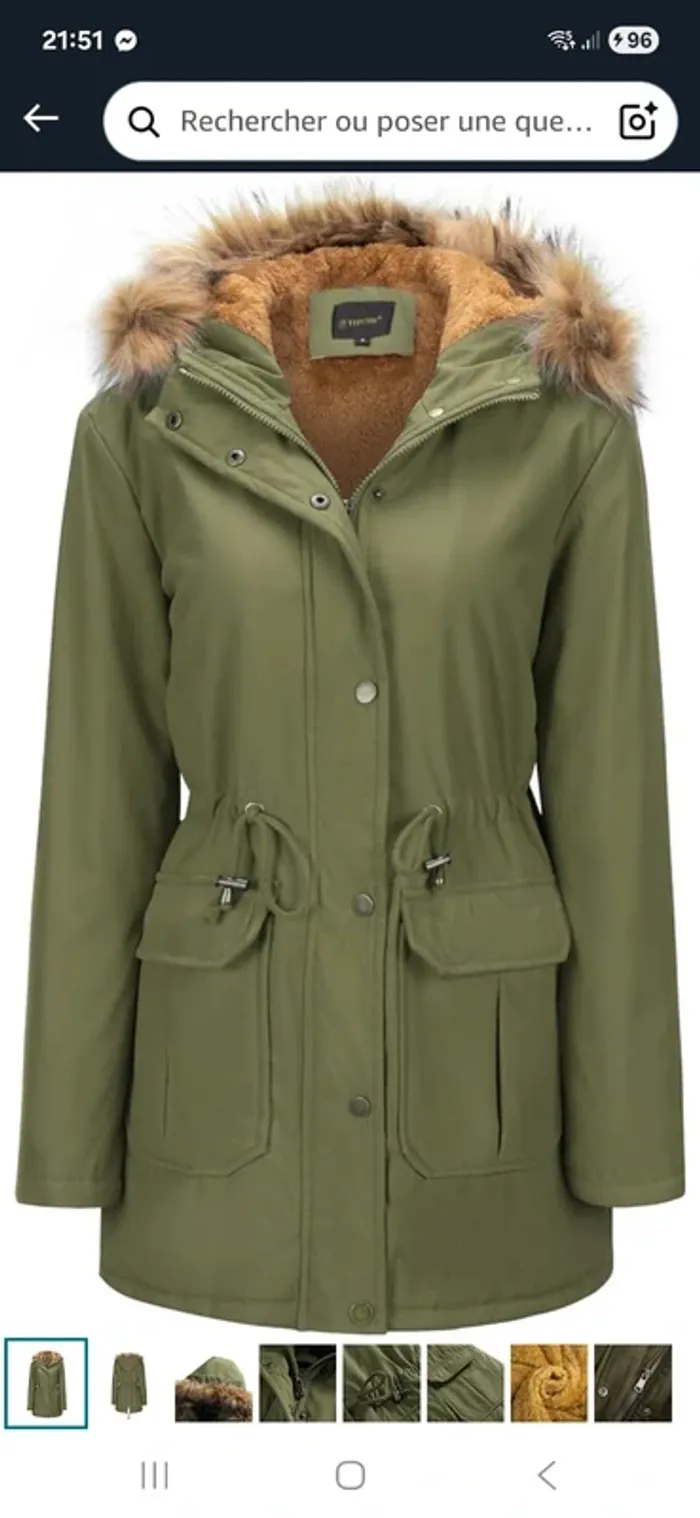 Menteau hiver XL