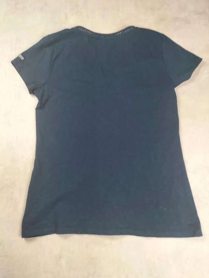 T-shirt Terre de Marins bleu marine – Taille 2 - photo numéro 2