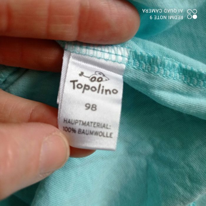 T-shirt menthe 3ans - photo numéro 6