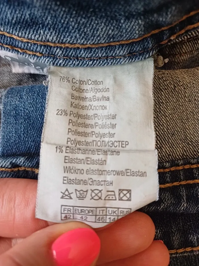 Jupe en jeans Camaïeu - photo numéro 8