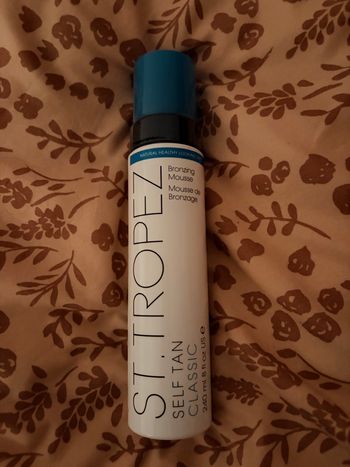 Mousse auto bronzant 