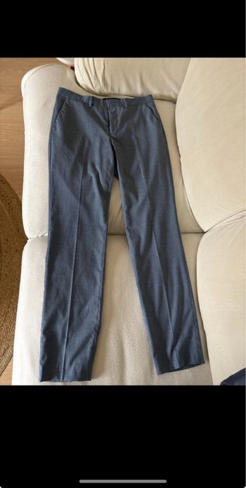 Pantalon costume bleu