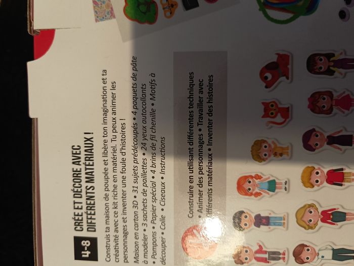 Je crée ma maison de poupées  kit créatif - photo numéro 4