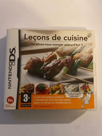 leçons de cuisine ds
