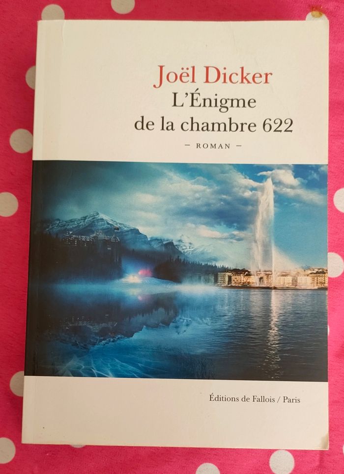 Livre Joël dicker
