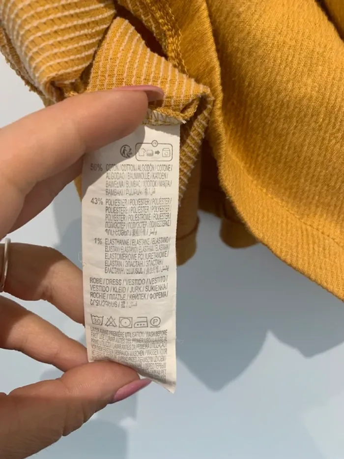 Robe jaune Kiabi - photo numéro 4