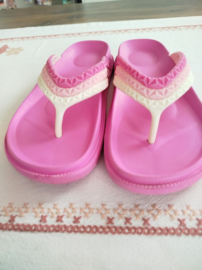 Claquettes tongues  rose fille 35 confort orthopédique - photo numéro 5