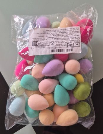 Lot de petite éponge à maquillage