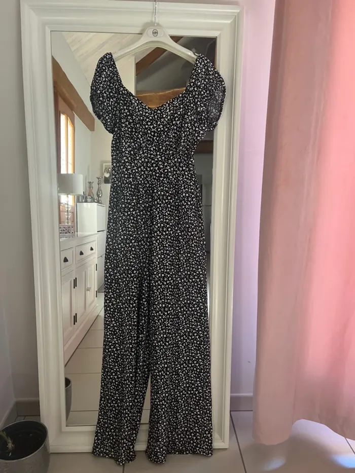 Combi femme noir et blanc