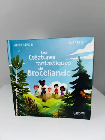 Livre les créatures fantastiques de Brocéliande