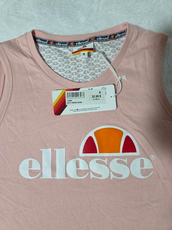Robe débardeur manches courtes rose - photo numéro 2