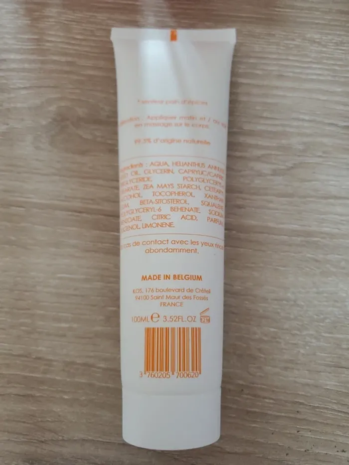 Crème corps Poreìa - photo numéro 2