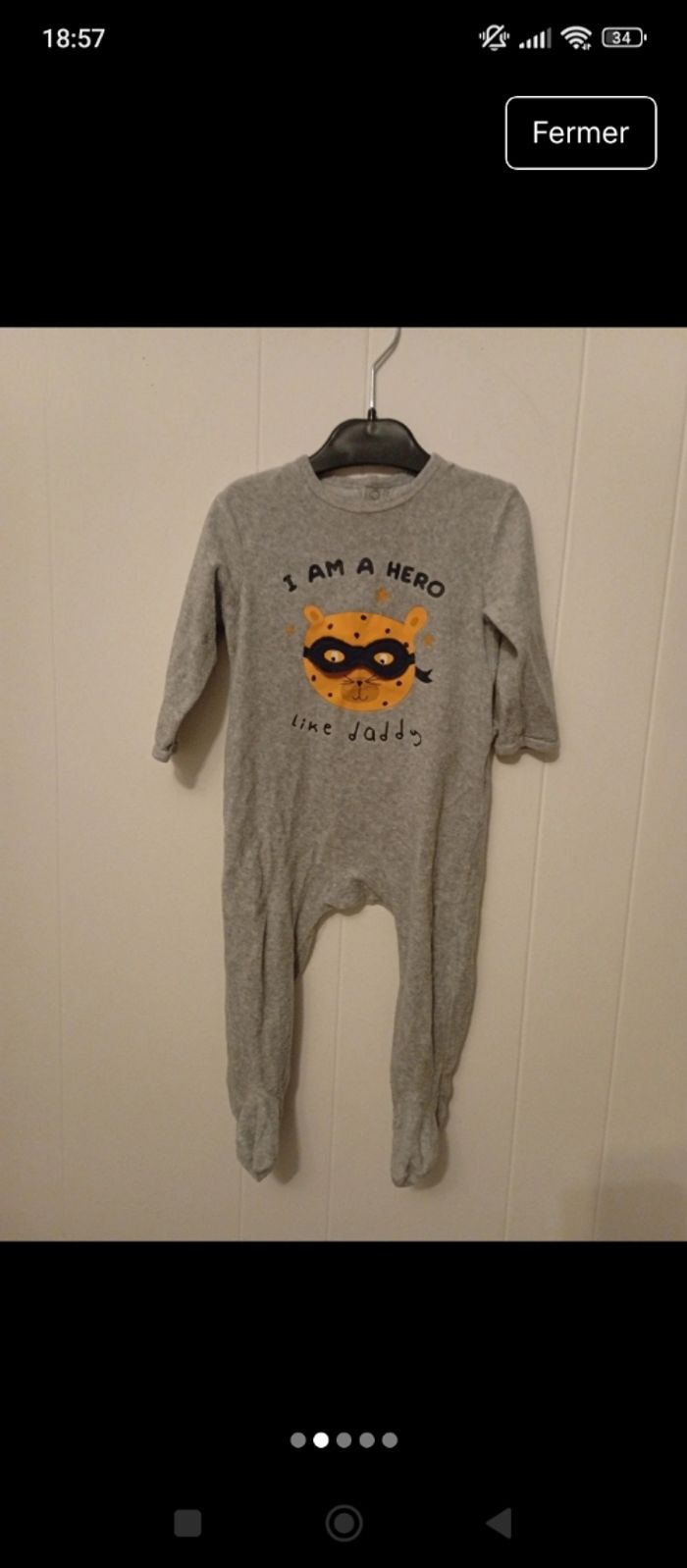 Pijamas 18 mois - photo numéro 2