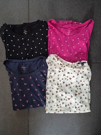 Lot 4 t-shirts taille L