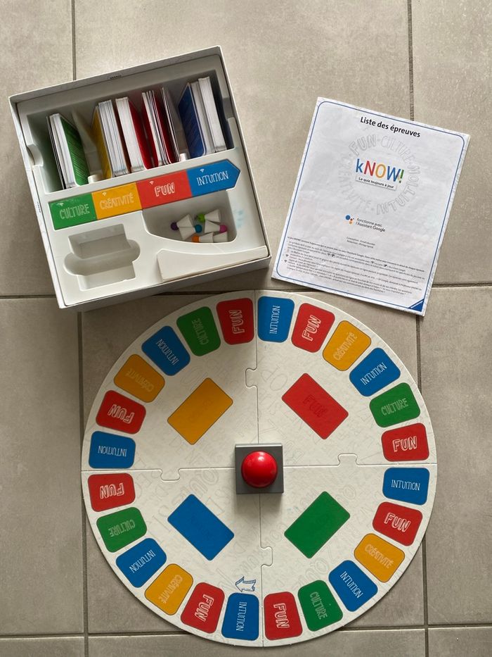Jeu de société kNOW! Ravensburger – complet – fonctionne avec Assistant Google - photo numéro 2