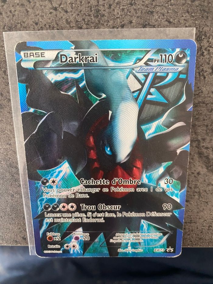 Carte Pokémon Darkrai BW73 - photo numéro 5