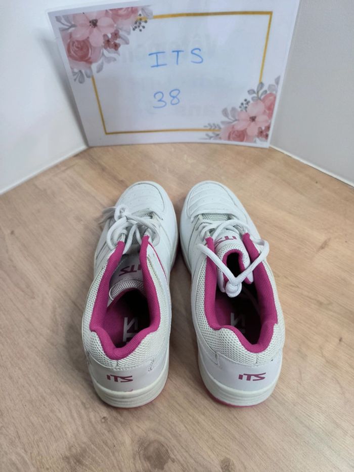 Basket rose blanche T38 neuve - photo numéro 6