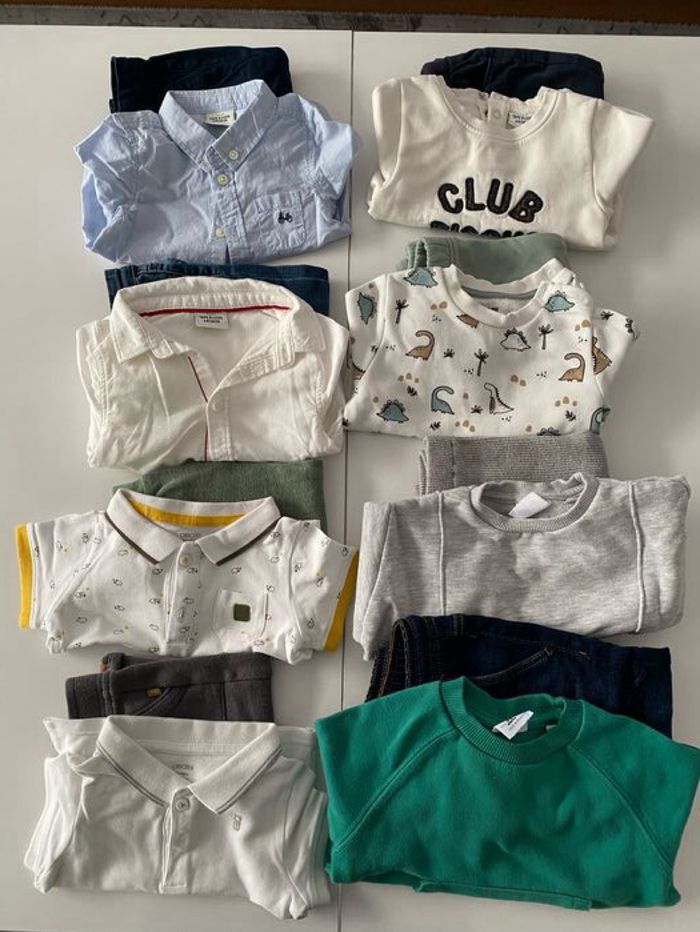 Lot vêtements garçon