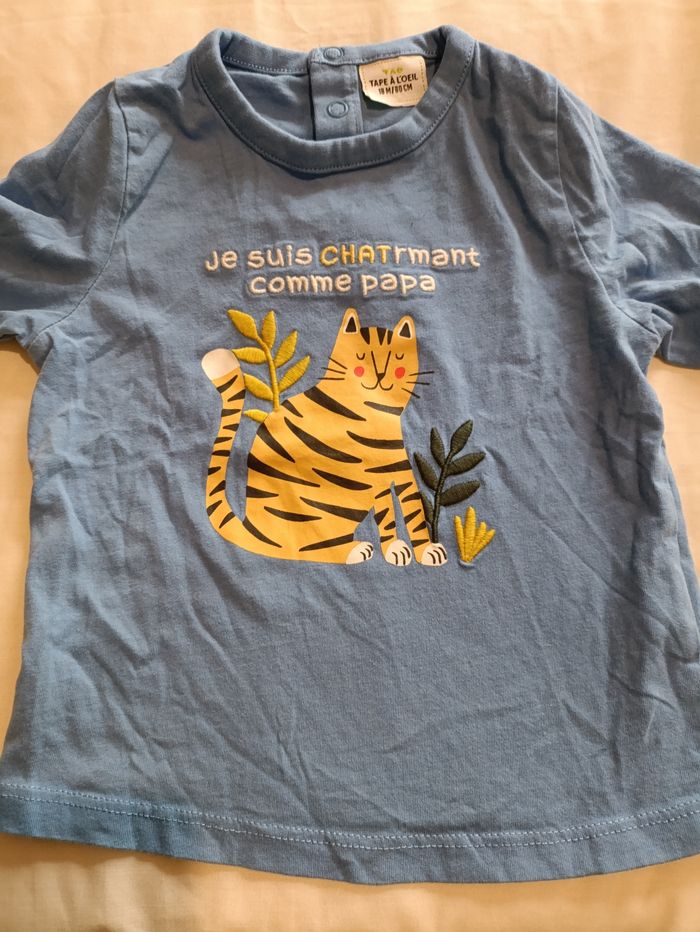 T-shirt manches longues 18 mois - photo numéro 3